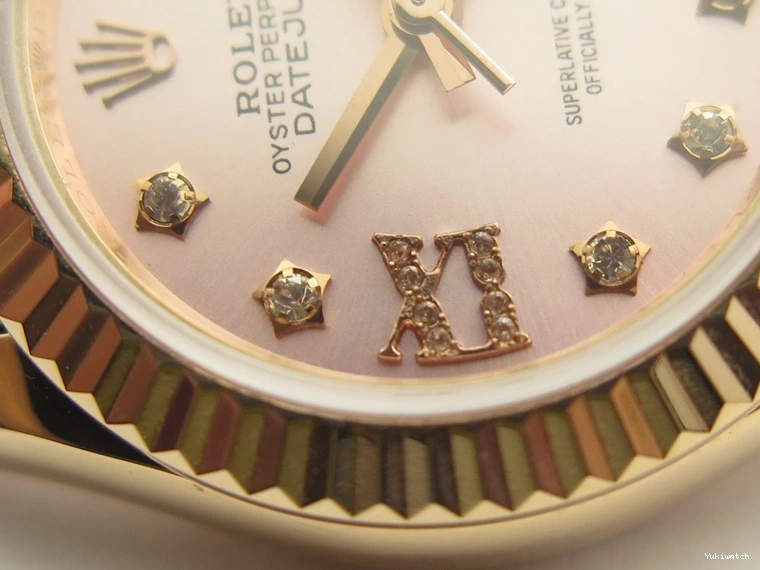 XL Edition BP Diam Fluted RG Bezel DateJust Pink 28mm Dial Maker RG On Best Bracelet ETA2671 0513